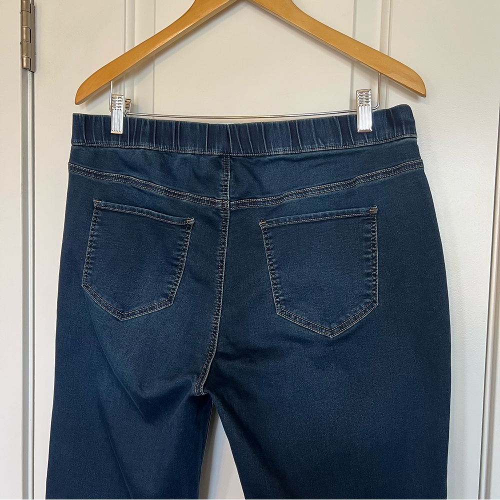 Avenue pull on legging jeans Elastic waistband Size 16A Jegging Comfort Stretchy - Picture 4 of 7